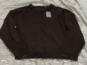 Men's Report Collection Black Label brown Sweater size L - Picture 1 of 9