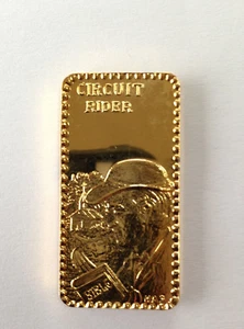 1973 Hamilton Mint Circuit Rider GP HAM-67G Silver Art Bar P1298 - Picture 1 of 4