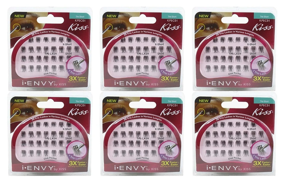 Kiss I Envy Trio Corto 30 Trío Pestañas KPEC01 CON REGALO Y ENVÍO GRATIS Foto 1 de 1
