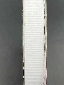 Morex Ribbon Pure Color Expressions White Dazzle Ribbon (99002-029) 3/8i n x 8yd - Picture 1 of 4