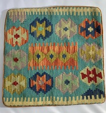 Vintage Hand made Afghan Kilim Cushion Cover tribal design, Bohemian style,
