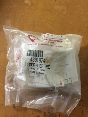 OEM Whirlpool Refrigerator Defrost timer 4391974 - Image 1 of 2