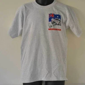 Peter Brock Signature Mobil Vintage T Shirt 1994 Holden VP Commodore Large - Picture 1 of 3