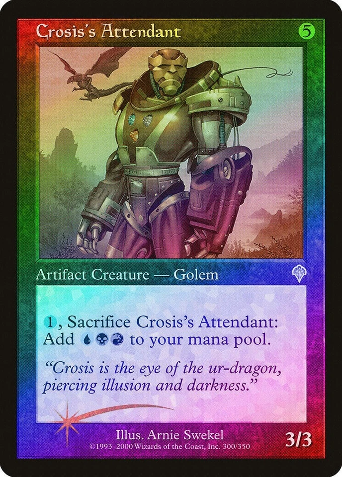 Crosis's Attendant FOIL Invasion PLD Artifact Uncommon MAGIC - Image 1 of 1