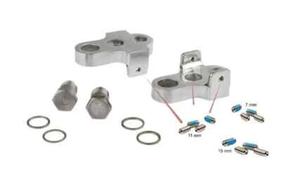 Mirage Kurbelarmverkürzer Aluminium Rechte und Linke Seite Aluminium NEU / OVP - Bild 1 von 2