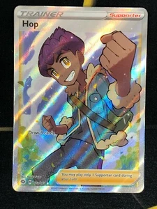 Hop Trainer Full Art Ultra Rare Holo Champion's Path Pokemon 2020 - Picture 1 of 2