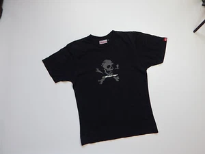 Vintage Y2K Quiksilver Surfboards Skull & Bones T-Shirt Größe Small Medium - Bild 1 von 7