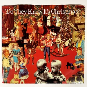 BAND AID Do They Know It's Christmas Vinyl 7" Single 45 RPM 1984 EX - Foto 1 di 6