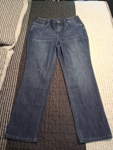 CHRISTOPHER & BANKS Women’s Size 8S Jeans Modern Fit Stretch Straight - Picture 1 of 5
