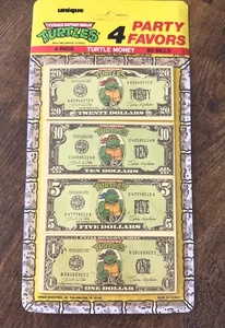 TEENAGE MUTANT NINJA TURTLES GELD, 80 Scheine Lot Komplettsatz TMNT - Bild 1 von 11