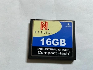1pcs 16gb NETLIST CF TYPE I compactflash memory  cards for Canon,Kodak,Nikon - Picture 1 of 3