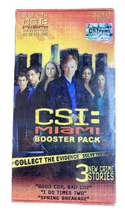 BRAND NEW SEALED CSI MIAMI BOOSTER PACK FOR CSI BOARD GAME - Bild 1 von 3