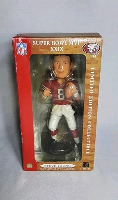 Steve Young San Francisco 49ers SUPER BOWL XXIX MVP Bobblehead Limited Edition  - Image 1 of 4