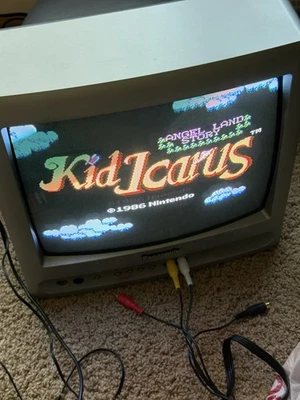 Panasonic CT-13R38SG 13” Retro Gaming CRT TV Player No Remote Tested Ships Free - Image 1 of 4