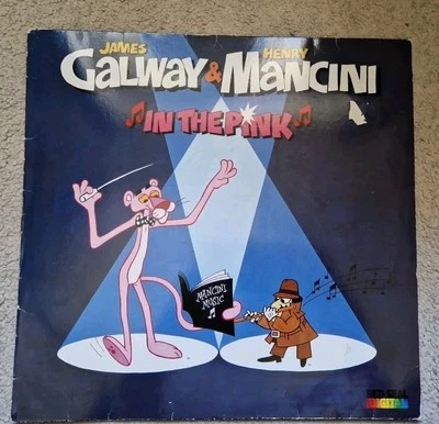 HENRY MANCINI - IN THE PINK SOUNDTRACK LP - JAMES GALWAY - HATARI, THORN BIRDS - Image 1 of 2