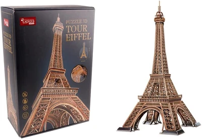 EXPLORA - Torre Eiffel - Puzzle 3D - 540041-314 Pezzi - Monumento Storico - Live - Immagine 1 di 4