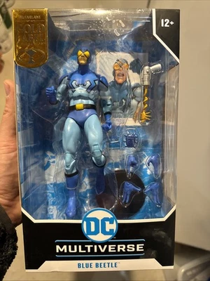 McFarlane Toys Etiqueta Dorada Escarabajo Azul DC Clásico - Multiverso Objetivo Exclusivo Foto 1 de 2