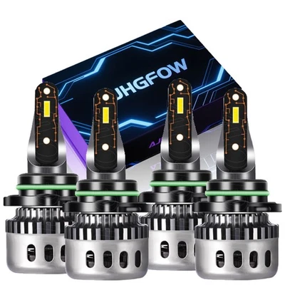 Kit de bombillas LED de haz alto bajo para GMC Savana 1500 2500 3500 97-14 4x Foto 1 de 4