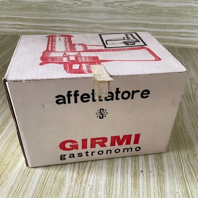 VINTAGE GIRMI AFFETTATORE     GASTRONOMO ACCESSORIO D’EPOCA NUOVO IN BOX # 50 - Immagine 1 di 4