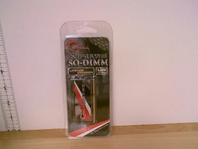 G. SKILL 8 GB SO-DIMM 1600 MHz PC3-12800 DDR3L Memory (F3-1600C9S-8GRSL) Laptop - Image 1 of 2