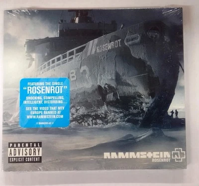 Rosenrot by Rammstein (CD, 2005) Brand New Factory Sealed Heavy Industrial Metal Foto 1 de 2
