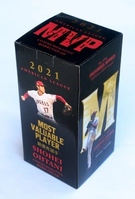 SHOHEI OHTANI 2021 MVP Bobblehead Los Angeles Angels Baseball New In Box - Image 1 of 4