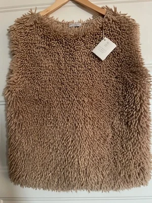 Suéter para mujer BNWT $3045 BRUNELLO CUCINELLI CACHEMIR caramelo talla XL Foto 1 de 4