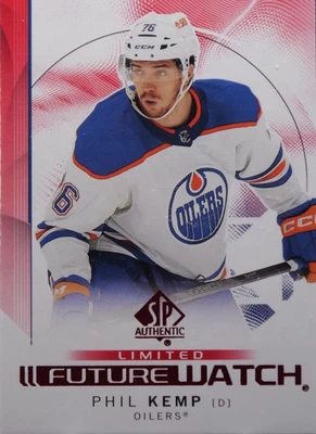 2024-25 SP Authentic Limited Red, Red Future Watch Pick Your Player! - Image 1 of 4