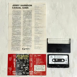 Jerry Harrison (Talking Heads) '88 Casual Gods Taiwan Cassette Tape Promo Insert - Picture 1 of 6