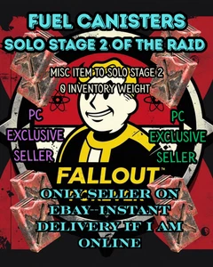 Bote de combustible Fallout 76 {PC} Raid SOLO ETAPA 2 1000x - Imagen 1 de 1