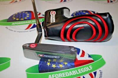 New Odyssey Left Hand O works Black #1 34" Blade Putter & Head Cover - Image 1 of 4