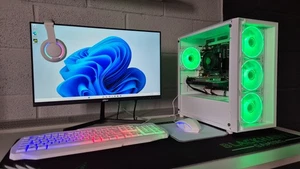 Gaming PC Bundle i7 Ryzen RTX 3050 / RTX 5060 32GB RAM 1TB SSD Windows 11 WiFi - Picture 1 of 43