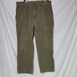 42 x 30 - ROCKY OUTDOOR GEAR Smoke Green Canvas Work Pants - Heavy - Picture 1 of 10