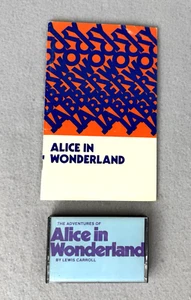 Alice in Wonderland Lewis Carroll RARE 1972 Cassette & Booklet Jabberwocky - Picture 1 of 8
