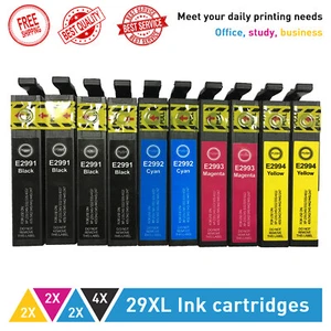10 Ink Cartridges for Epson 29XL XP235 XP245 XP335 XP432 XP442 XP435 with chips - Picture 1 of 4