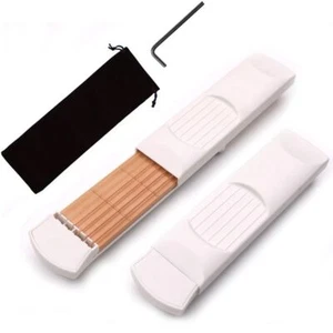 4/6 Fret Pocket Guitar Portable Guitar Chord Trainer Beginners and Children - Photo 1/16