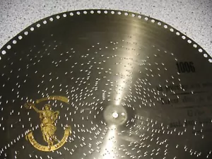 Gebet nach dem Zapfenstreich Polyphon Blechplatte 39,5cm music box disc 15 1/2" - Bild 1 von 12