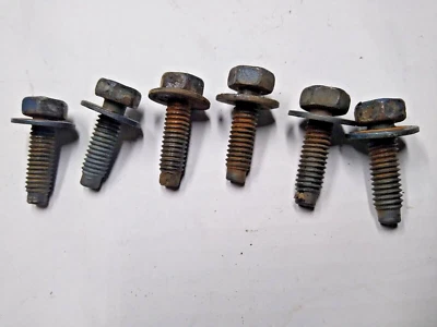 Болты крыла 1976–1986 Jeep CJ 7 6 всего могут подойти для других Cj5 CJ7 CJ8 - Изображение 1 из 4