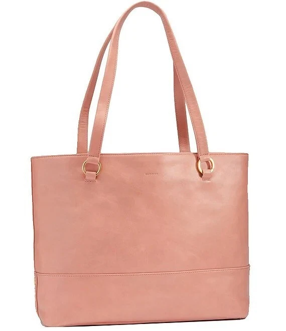 Hammitt Pink Sands Leather Large Andersen Tote Shoulder Bag purse