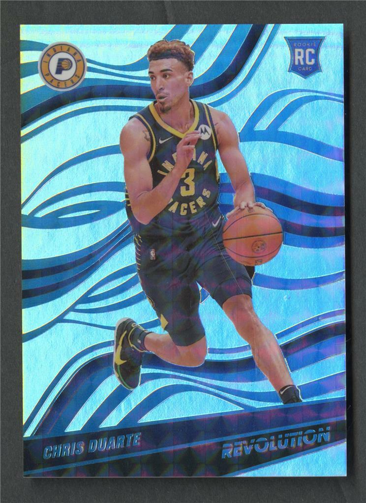 2021-22 Revolution Chris Duarte 75th Anniversary /75 #139 Rookie RC