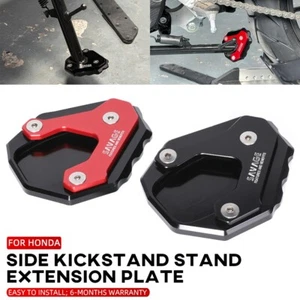 Side Kickstand Stand Extension Plate Pad Enlarger For HONDA CBR300R/500R CBR650R - Picture 1 of 32