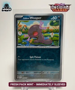 Wooper 126/197 Reverse Holo Pokemon TCG: Obsidian Flames MINT SHIPPED TODAY - Picture 1 of 2