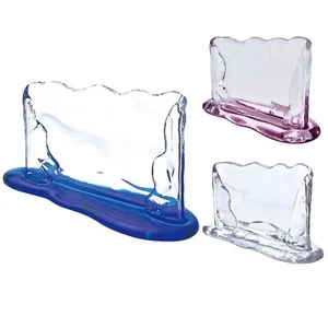 sghr SUGAHARA Photo Stand Color Cobalt Blue, Violet and Clear 3 Types JAPAN NEW - Picture 1 of 27