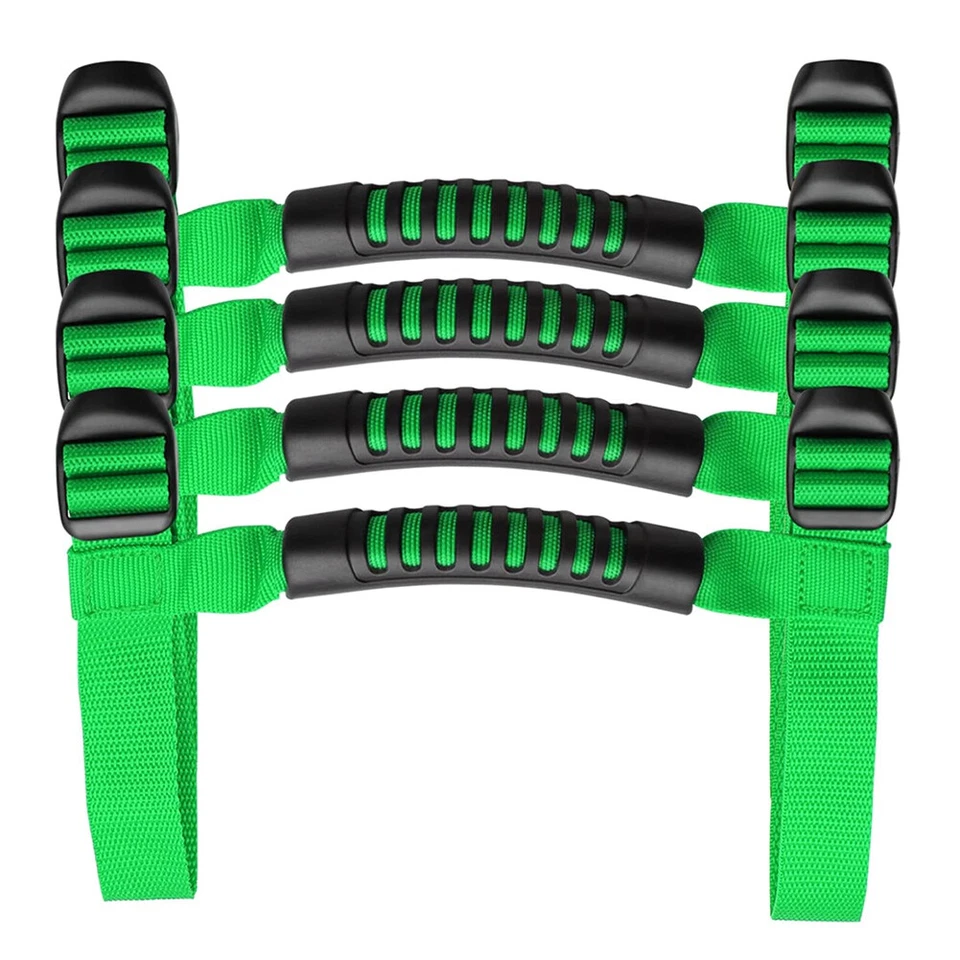 Juego de 4 accesorios de agarre de barra antivuelco para Jeep Wrangler YJ TJ JK JL JT Foto 1 de 1