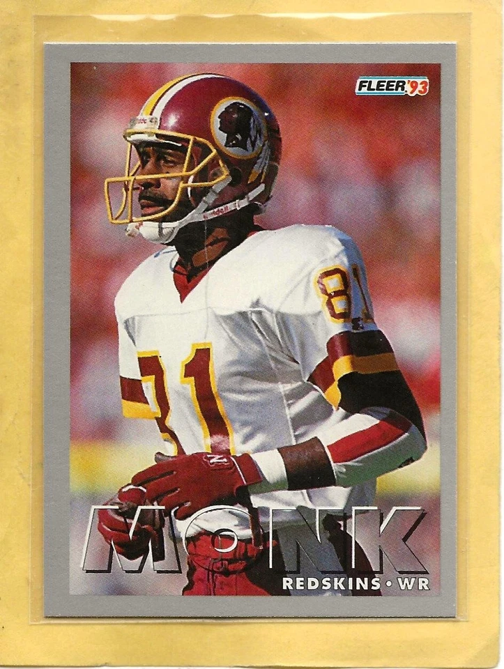 ART MONK - 1993 Fleer - #102 - Redskins - $1 Shipping -MINT - Image 1 of 1