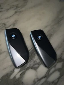 TWO Used OEM 2023 BMW Smart Key Remote Fob IYZBK1 3 series 4 button Model BK1 - Picture 1 of 16