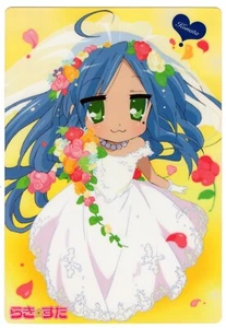pencil board Shitajiki promo Lucky Star anime Izumi Konata Hiiragi Kagami - Picture 1 of 2