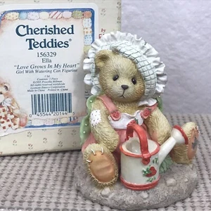 Cherished Teddies Ella 156329 Love Grows In My Heart niña oso con regadera  - Imagen 1 de 7