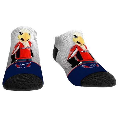 Youth Rock Em Socks Washington Capitals Mascot Walkout Low-Cut Socks Cover
