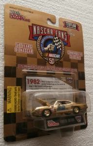 NASCAR 50TH ANNIVERSARY "Limited" 1982 Diecast 1:64 Gold  Issue #34 - Picture 1 of 3